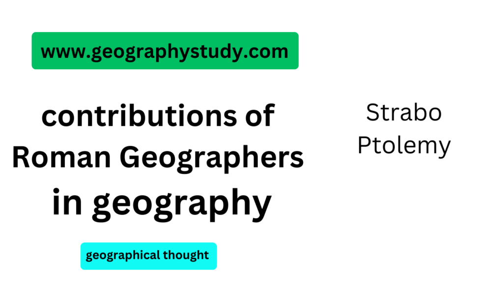 Roman Geographers
