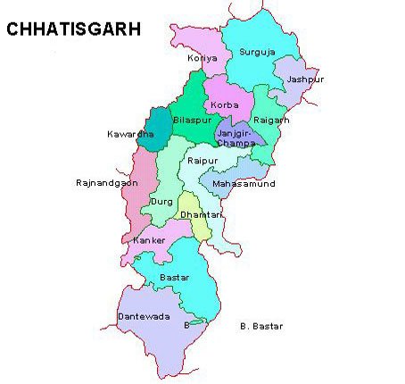 geography of chhattisgarh